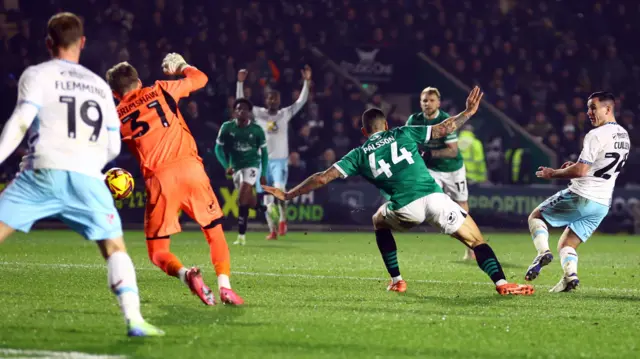 Josh Cullen scores for Burnley