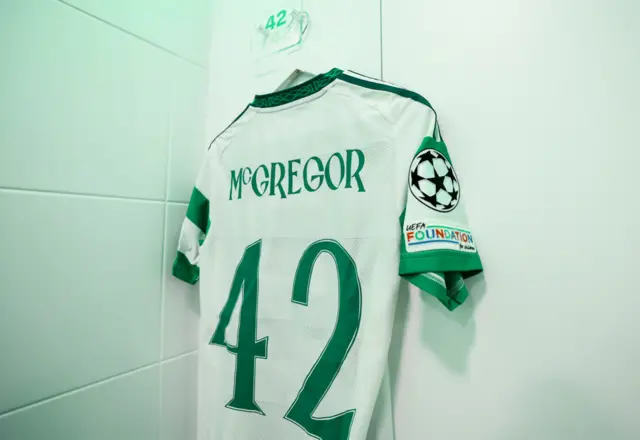 Callum McGregor's Celtic shirt