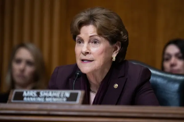 Jeanne Shaheen at a Senate Foreign Relations Committee hearing