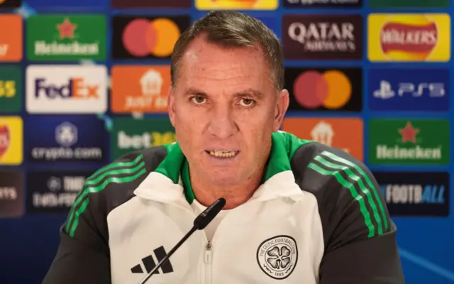 Celtic manager Brendan Rodgers