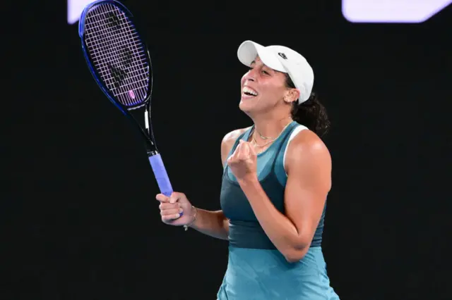 Madison Keys at the Australian Open