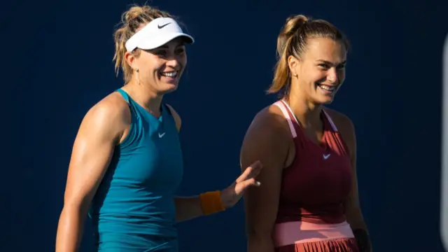 Paula Badosa and Aryna Sabalenka