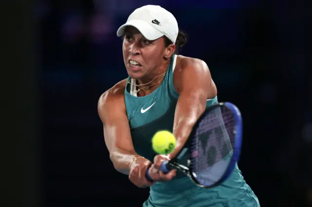 Madison Keys at the Australian Open.