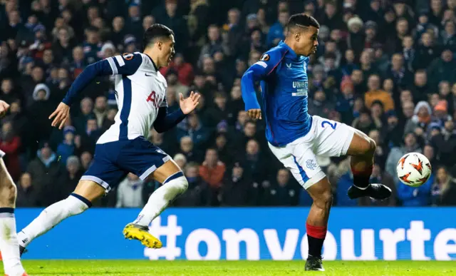 Hamza Igamane opens the scoring at home to Tottenham