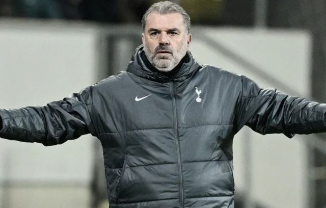 Tottenham Hotspur manager Ange Postecoglou