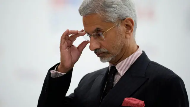 Indian External Affairs Minister Subrahmanyam Jaishankar