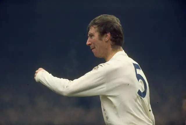 Jack Charlton playing for Leeds