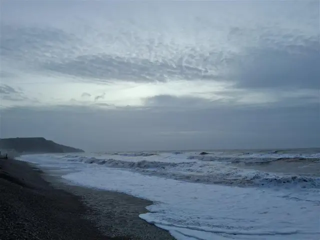 Seaton coast at first light