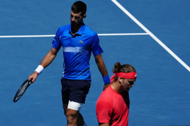 Djokovic and Zverev