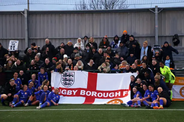 Rugby Borough celebrate