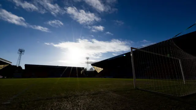 A general view of McDiarmid Park