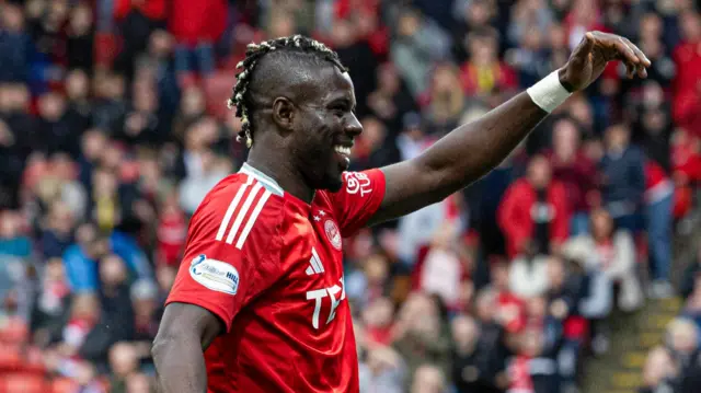 Aberdeen forward Pape Gueye