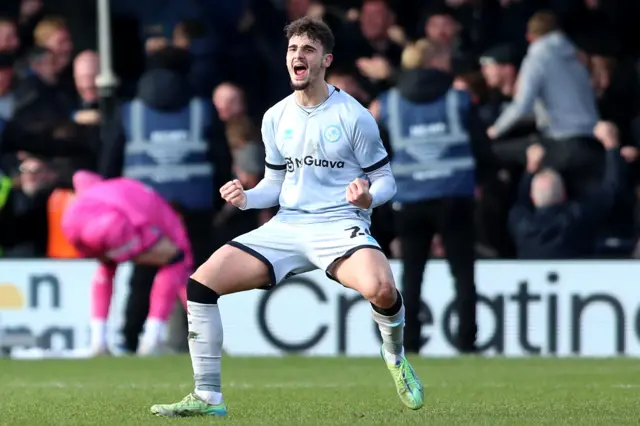 Millwall celebrate goal