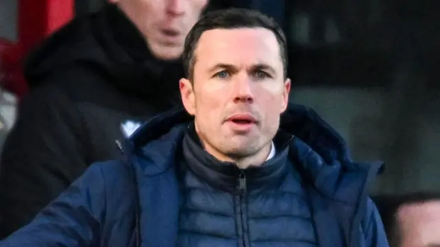 Ross County manager Don Cowie