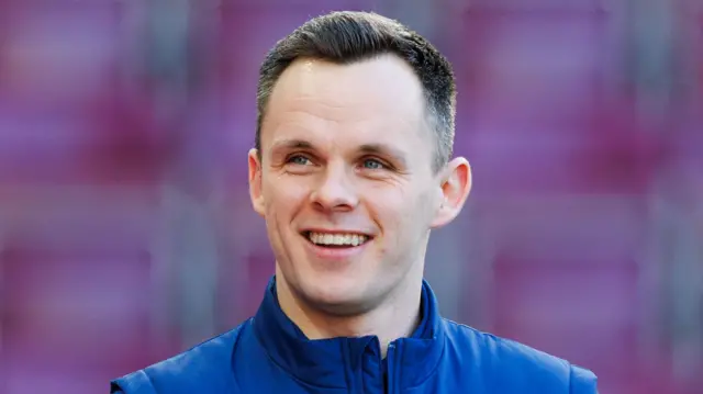 Hearts forward Lawrence Shankland