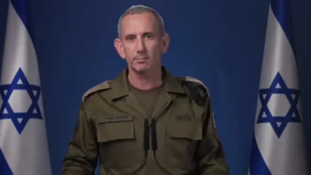 IDF spokesman Daniel Hagari