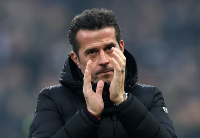 Marco Silva claps the Fulham fans