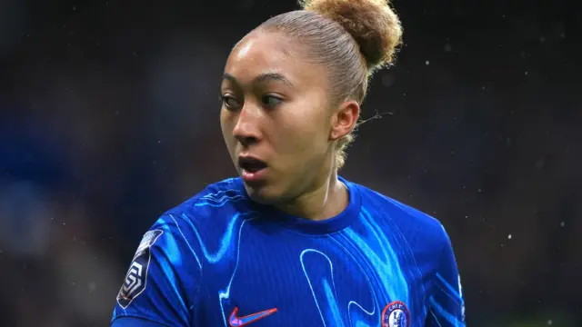 Chelsea's Lauren James during the Barclays Women's Super League match at Stamford Bridge