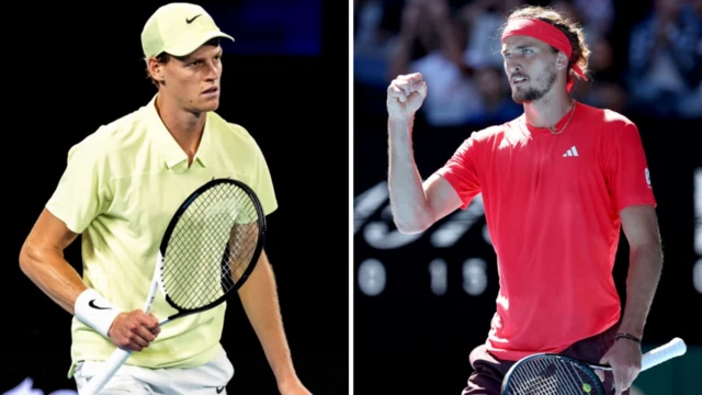 Jannik Sinner v Alexander Zverev