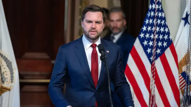 US Vice President JD Vance Swears-In Pete Hegseth as US Secretary of Defense, Washington, USA - 25 Jan 2025