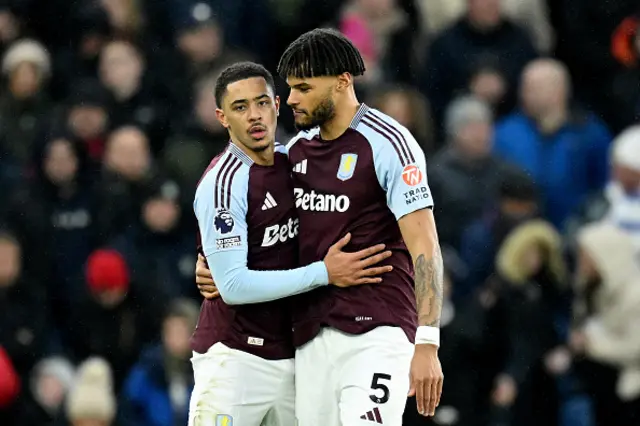 Jacob Ramsey of Aston Villa celebrates