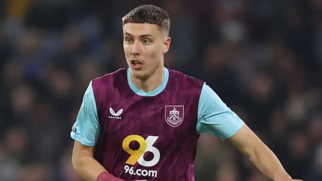 Burnley defender Maxime Esteve