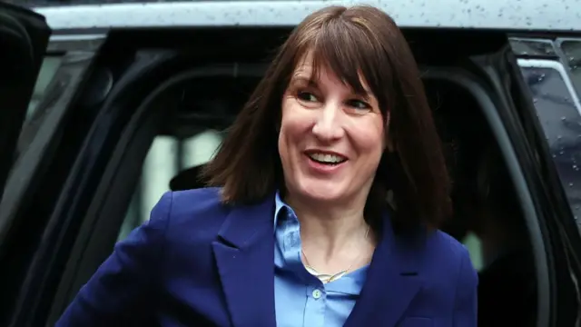 Britain's Chancellor of the Exchequer Rachel Reeves arrives for a cabinet meeting at 10 Downing Street in London, Britain, 28 January 2025.