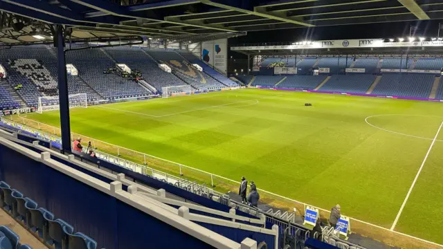 A general view of Portsmouth's Fratton Park