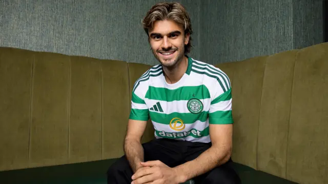 Celtic re-sign Jota on a five and a half year deal from Stade Rennais at Celtic Park,