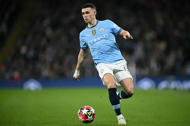 Phil Foden on the ball