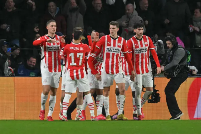 PSV celebrate