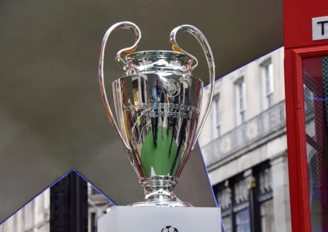 Champions League trophy