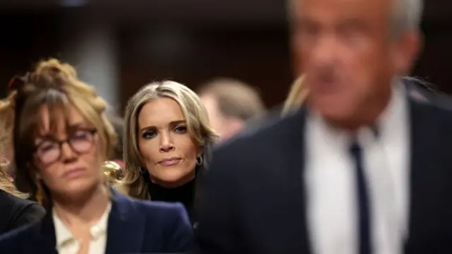 Megyn Kelly sits behind RFK Jr at hearing