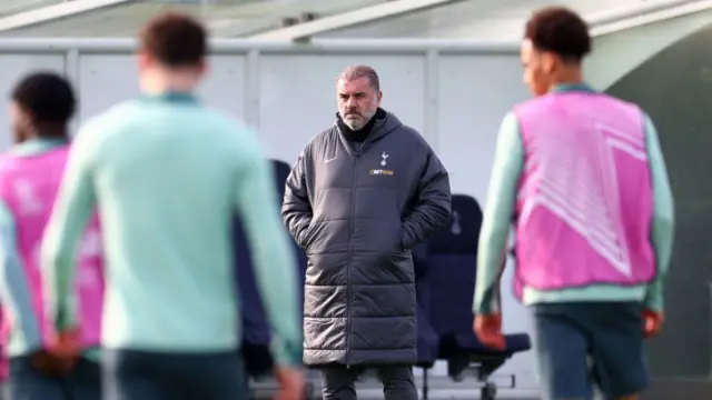 Tottenham boss Ange Postecoglou