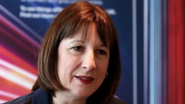 A close-up of Chancellor Rachel Reeves at the World Economic Forum in Davos on Thursday, where she said plans to abolish non-dom status would be changed to allow a more generous phase out of tax benefits.