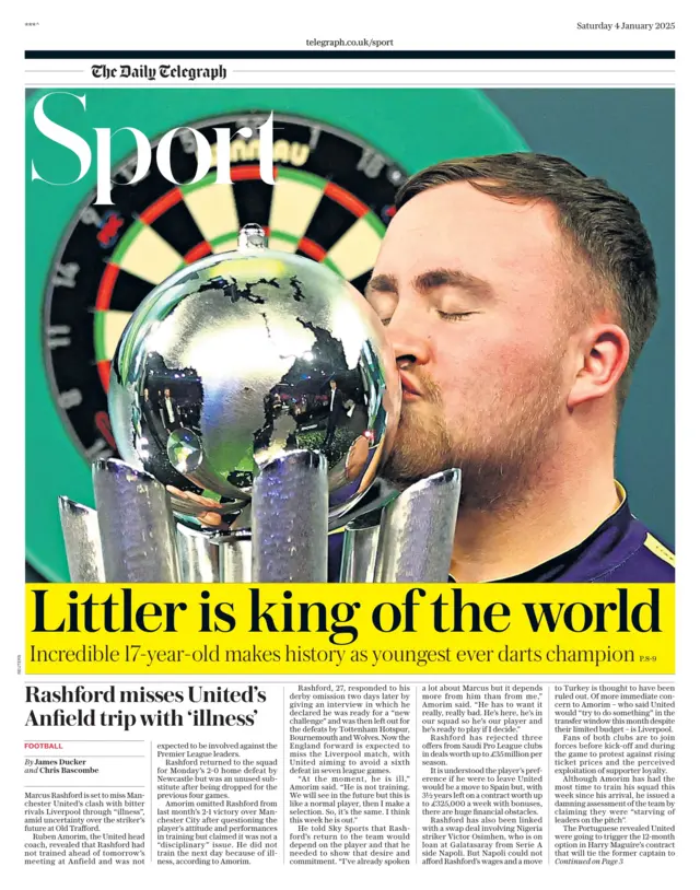 Telegraph sport