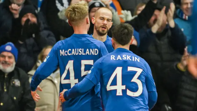 rANGERS CELEBRATE