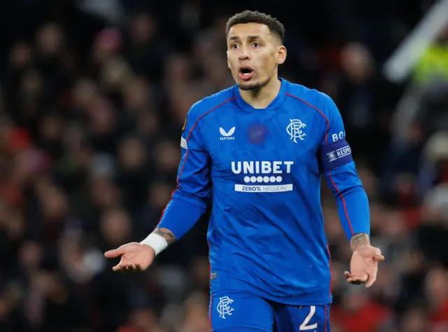 Rangers captain James Tavernier