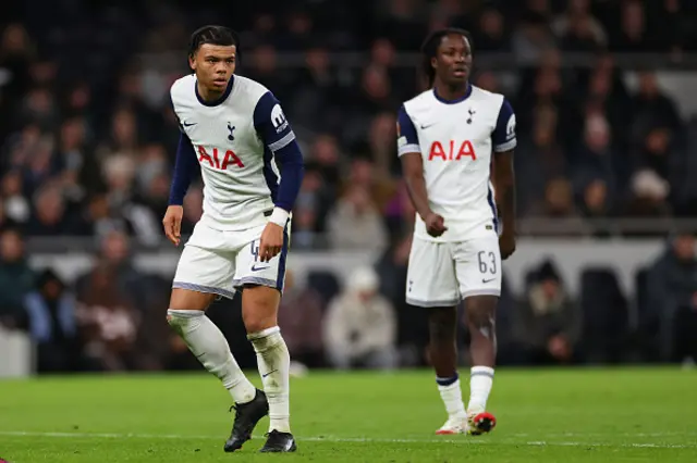 Dane Scarlett and Damola Ajayi from Tottenham Hotspur