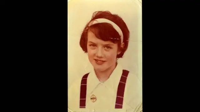 Geraldine Breslin as a child