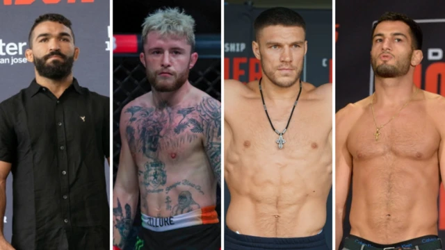 Patricio 'Pitbull' Freire, James Gallagher, Vadim Nemkov and Gegard Mousasi