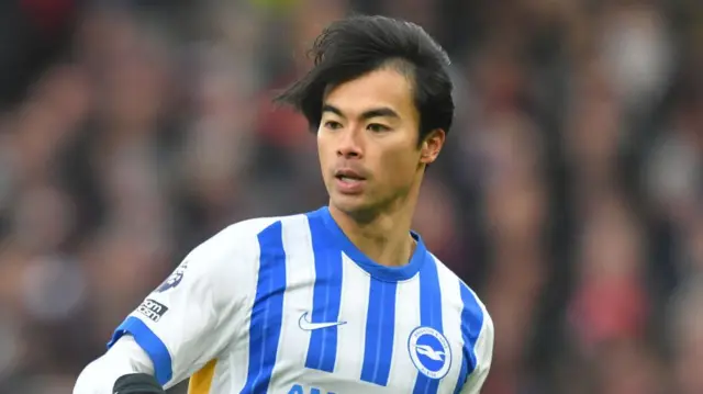 Brighton midfielder Kaoru Mitoma