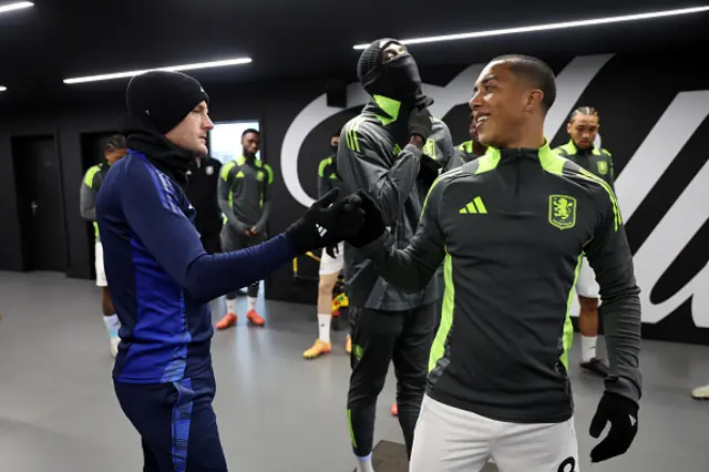 Former team mates Jamie Vardy of Leicester City and Youri Tielemans