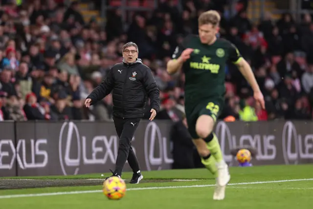 Ivan Juric, Manager of Southampton reacts