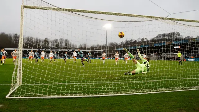 Richard Kone scores for Wycombe