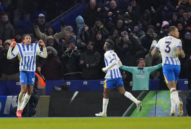 Brighton celebrate