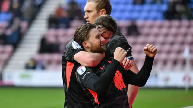 Birmingham players celebrate