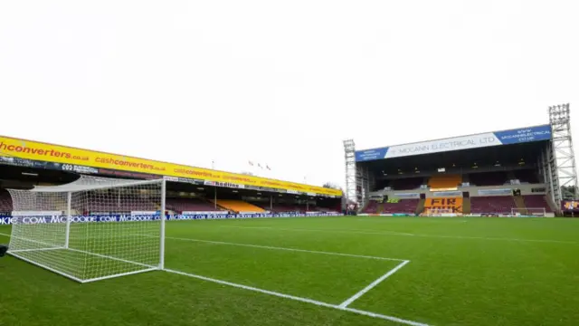 A general view of Motherwell's Fir Park