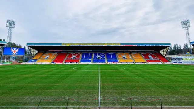 A general view of St Johnstone's McDiarmid Park