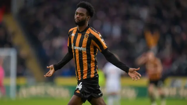 Hull City's Abu Kamara